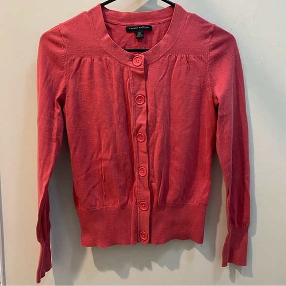 Banana Republic Pink Sweater Cardigan - Picture 8 of 8